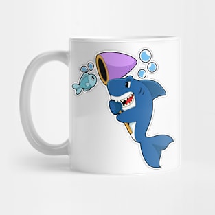 Shark Fishing Fish Landing net Mug